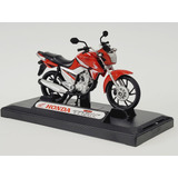 Miniatura Moto Honda Cg Titan 150 160 1 18 Welly