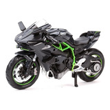 Miniatura Moto Kawasaki Ninja H2 R 1 18 Preto Maisto Maisto