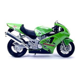 Miniatura Moto Kawasaki Ninja Zx 12r 1 18 Maisto Verde