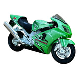 Miniatura Moto Kawasaki Ninja Zx 12r Motinha Metal Maisto