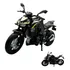 Miniatura Moto Kawasaki Z1000 1:18 Coleção Welly Cor Preto