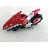 Miniatura Moto Power Ranger Dino Cicle Red Bandai