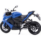 Miniatura Moto Suzuki Gsx R 750 Escala 1 18 welly