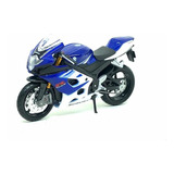  Miniatura Moto Suzuki Gsx R1000 - 1:18 - Maisto - 010395