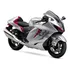 Miniatura Moto Suzuki Hayabusa 2022 Prata Maisto 1/12