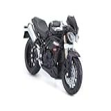 MINIATURA MOTO TRIUMPH SPEED TRIPLE 2011 PRETO 1 18 BBURAGO CYCLE 18 51008 51000 