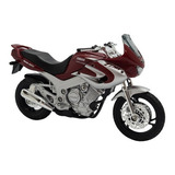 Miniatura Moto Yamaha Tdm850 Vermelho Metal 1:18