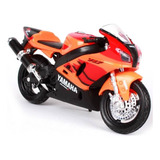 Miniatura Moto Yamaha Yzf r7 Coleção Maisto 1 18 Full