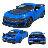 Miniatura Mustang Dark Horse Coleção Escala 1 38 Fricção