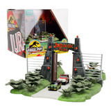 Miniatura Nano Diorama Jurassic Park 30º Aniversário Jada