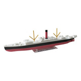 Miniatura Navio Rms Carpathia 30 Cm Suporte