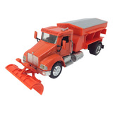 Miniatura New Ray 1 43 Caminhão Kenworth T300 Limpa Neve