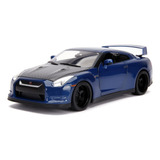 Miniatura Nissan Gtr R35 1 18 Velozes E Furiosos Jada