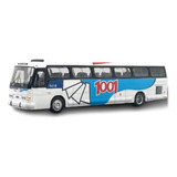Miniatura Ônibus Cma Flecha Azul Vll 1001 Escala 1 72 Metal