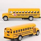 Miniatura Ônibus Escolar Americano Modelo Colecionável