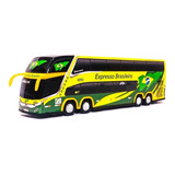 Miniatura Ônibus Expresso Brasileiro 4 Eixos