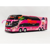 Miniatura Ônibus G7dd 4 Eixos Maroto Viagens 30 Centímetros