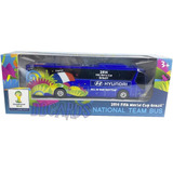 Miniatura Ônibus Hyundai Brasil Copa Mundo