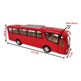 Miniatura Onibus Iveco Metal Escala 1