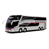 Miniatura Ônibus Reunidas G7 Branco 4