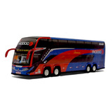 Miniatura Ônibus Rio Doce G8 4 Eixos 30cm