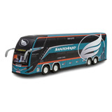 Miniatura Ônibus Santo Anjo G8 Dd Lançamento Cabine Cama 