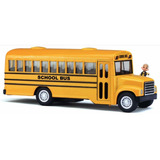 Miniatura Ônibus School Bus Americado De