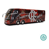 Miniatura Ônibus Time Flamengo Rubro Negro