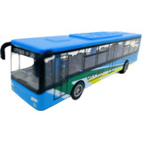 Miniatura Ônibus Travel Bus Azul 1 72