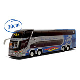 Miniatura Ônibus Três Estrelas Turismo G7 30cm