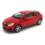 Miniatura Opel Astra 2005 Welly 1 36 Vermelho