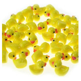 Miniatura Pato Decoração De Terrário E Jardim Das Fadas 50pç