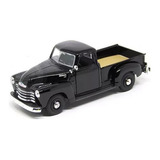 Miniatura Pick Up Chevrolet 3100 1950 Preta 1 24 Maisto