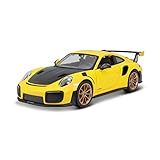 Miniatura Plus Porsche 911 Gt2 Rs 4.0 1:24 Maisto Amarelo