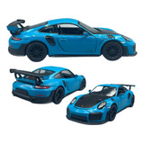 Miniatura Porsche 911 Gt2 Rs Carrinho Ferro Fricção 
