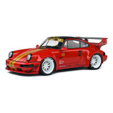 Miniatura Porsche 911 Rauh welt Begriff 964 Turbo Red Sakura 1993 1 18 Solido