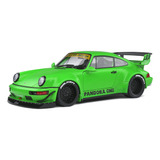 Miniatura Porsche 911 Rwb 964 1993 1:18 Verde Solido