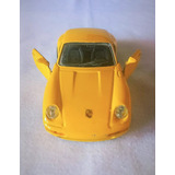 Miniatura Porsche Carrera 911 Maisto 1 36 Amarelo De Metal