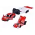 Miniatura Porsche Taycan / 917 + Prancha 1:60-1:64 Majorette Cor Vermelho