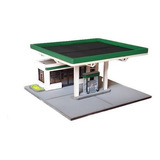 Miniatura Posto De Gasolina 1 87 Ho Dio Studios Verde