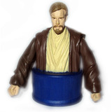 Miniatura Pvc Boneco Obi-wan 6cm Star Wars Pepsi Bottle Caps