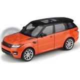 Miniatura Range Rover Sport Laranja Welly 1 24