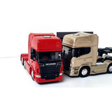 Miniatura Scania 1 32 2 Miniatura Caminhão Baú 1 64