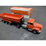 Miniatura Scania 111 Arpra E Semi Reboque Basculante Arpra