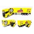 Miniatura Scania + Carreta Tanque E Baú Escala 1/64 25 Cm