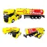 Miniatura Scania + Carreta Tanque E Baú Escala 1/64 25 Cm