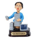 Miniatura Secretaria Em Resina 8 Cm