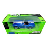 Miniatura Shelby Cobra 427 S c 1965 Azul Welly 1 24
