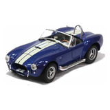 Miniatura Shelby Cobra 427 S c Azul 1965 Welly 1 24