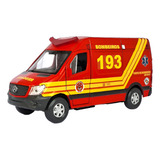 Miniatura Sprinter Bombeiros Resgate